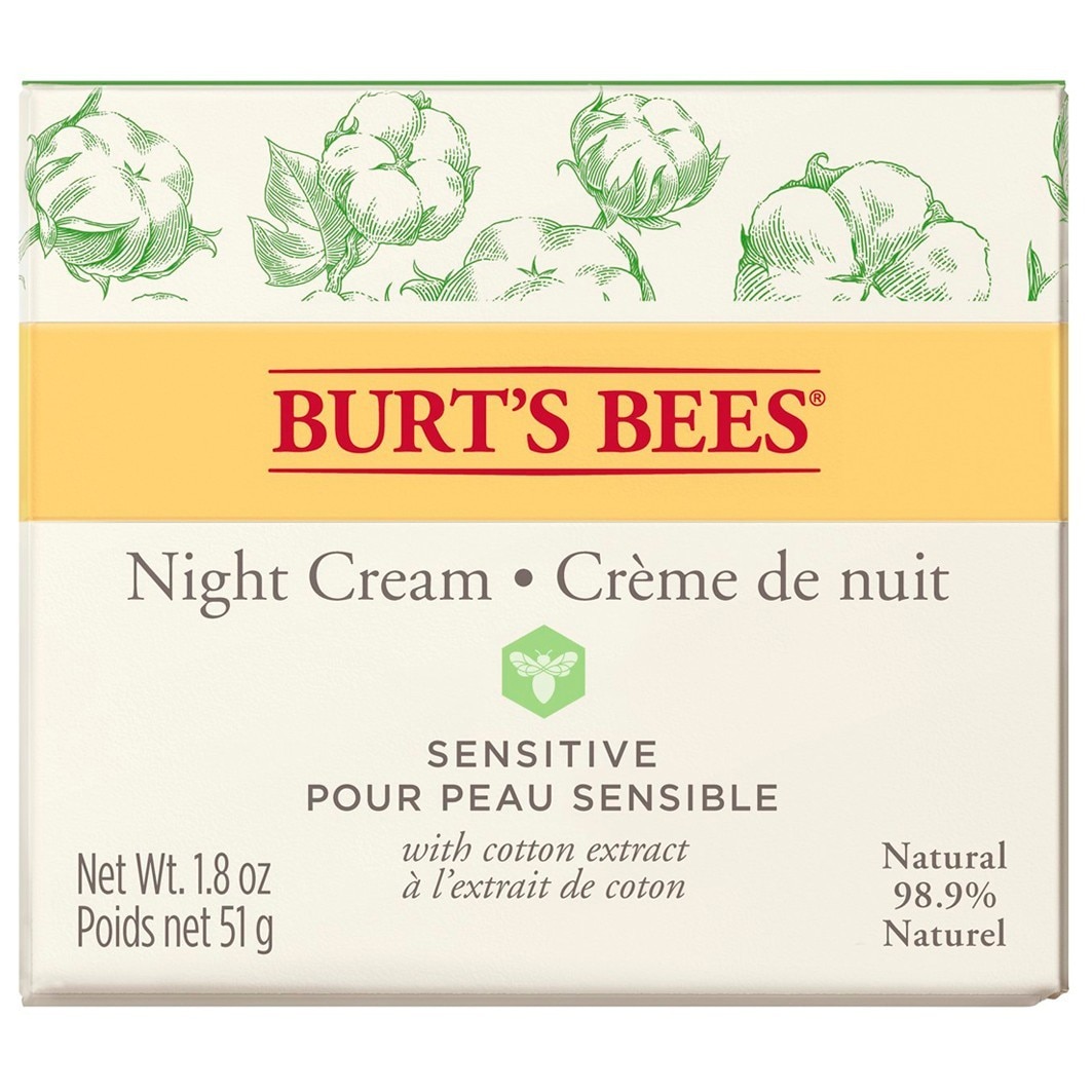 Burt's Bees Sensitiv Natcreme - 50 g