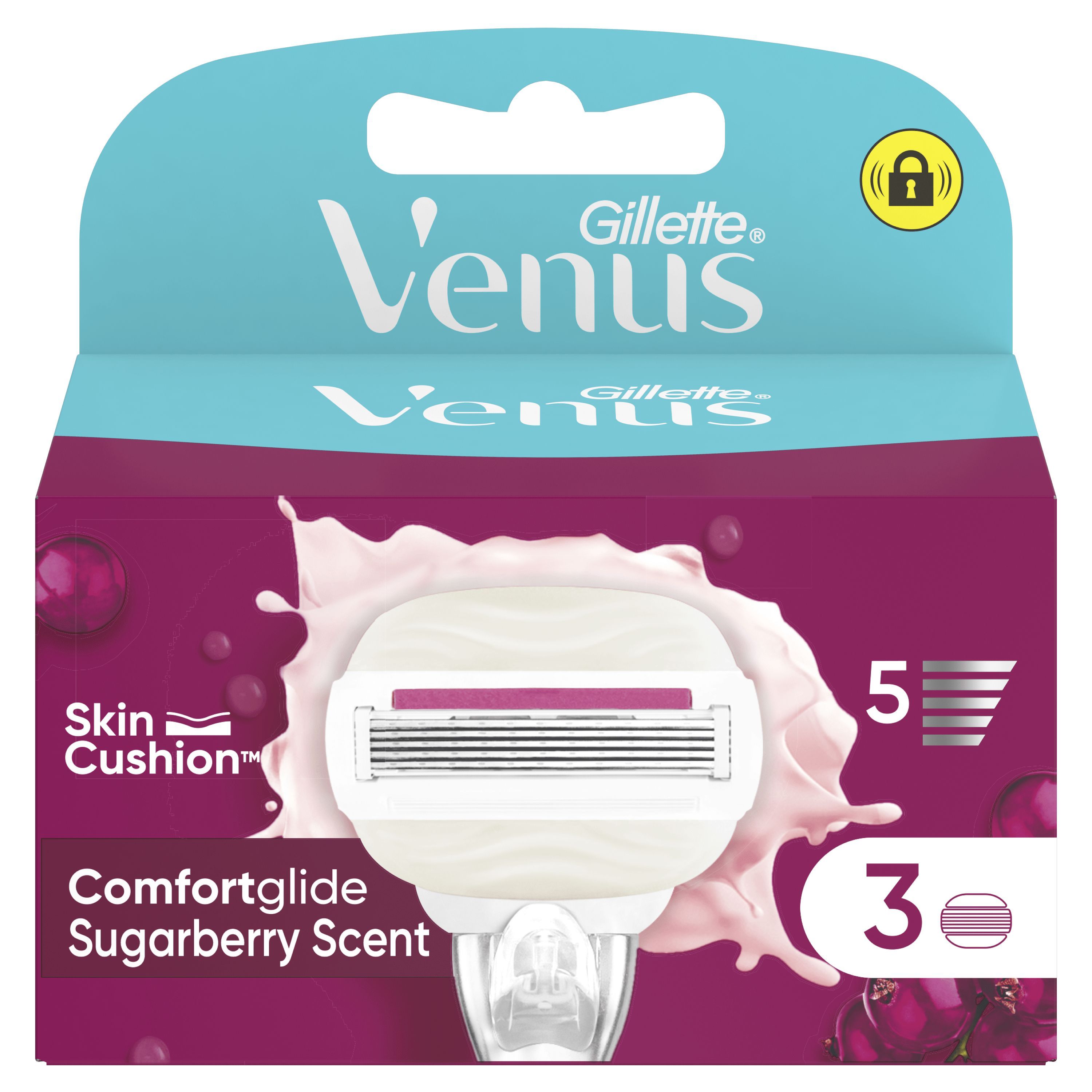 Náhradné žiletky ComfortGlide Sugarberry Dámske žiletky