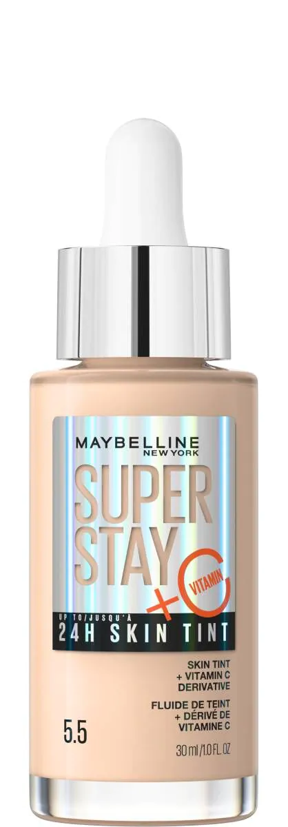 Maybelline Super Stay 24H Skin Tint Długotrwały podkład rozświetlający 5.5