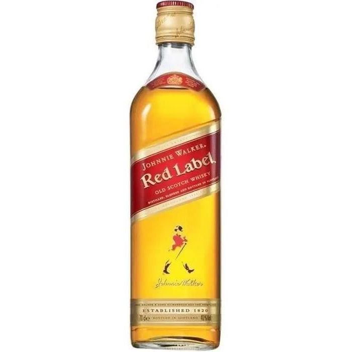 JOHNNIE WALKER Blended Scotch - Whisky Etiqueta Roja - 40,0% Vol. - 70cl