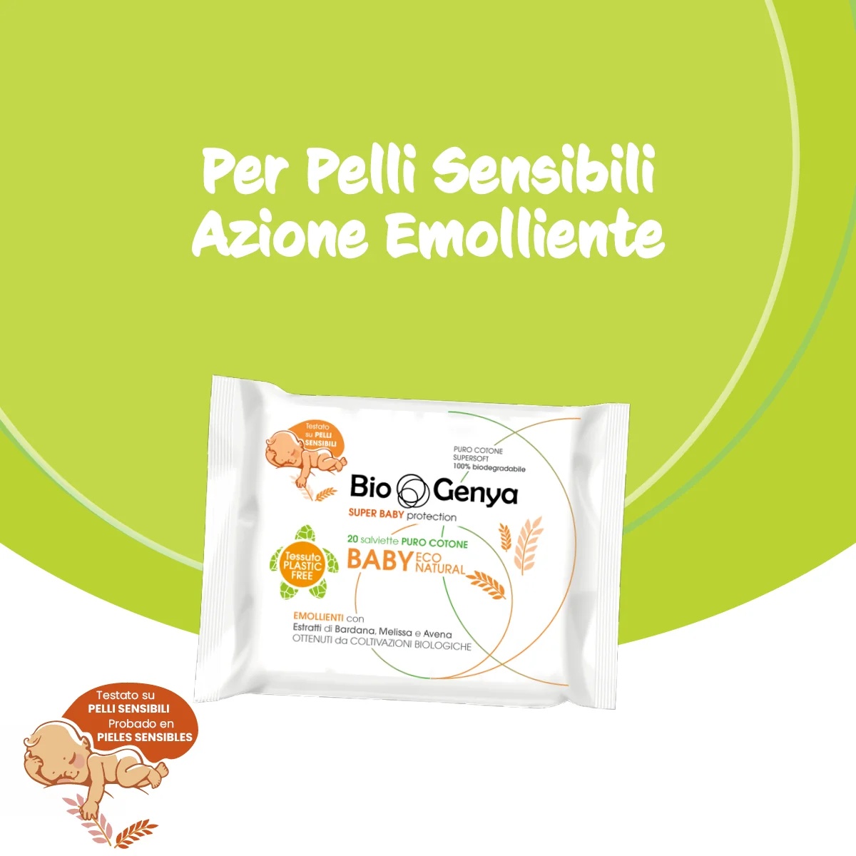 BIOGENYA Biogenya Baby Eco Natural vochtige doekjes 20 stuks