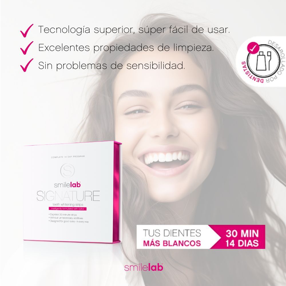 Bieliace pásiky na zuby Signature, bieliaca kúra na zuby Hygiena v lekárni