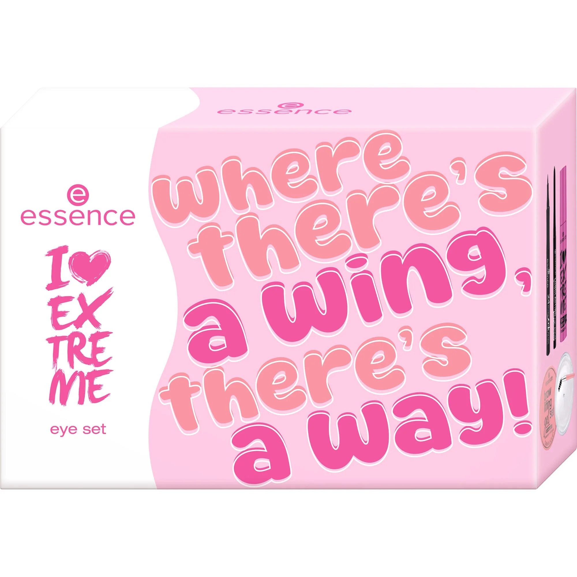 Occhi I LOVE EXTREME set occhi - Cofanetto Make Up, Mascara, Matita occhi, Gel e mascara sopracciglia