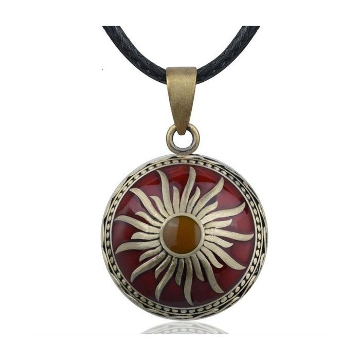 Pregnancy bola with sun motif