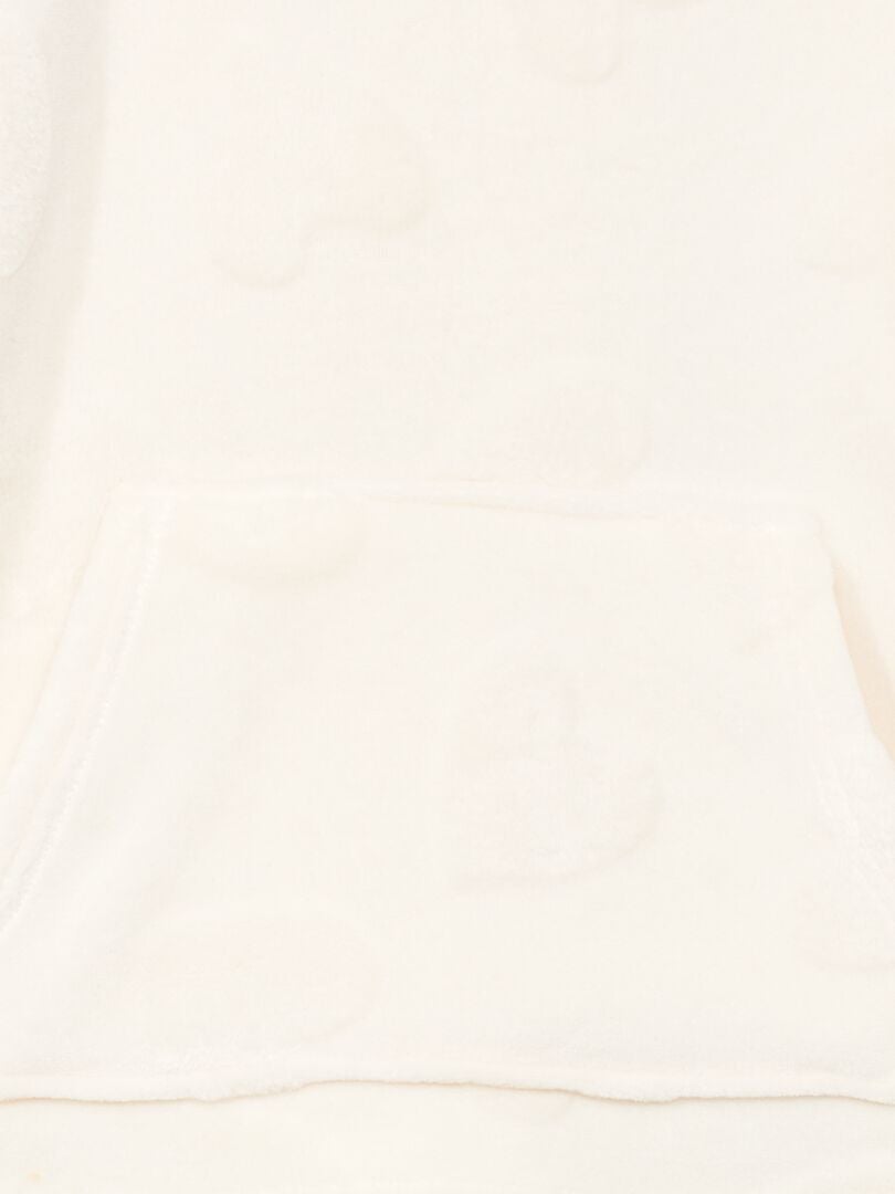 Blusa de moletom de lã - BEGE