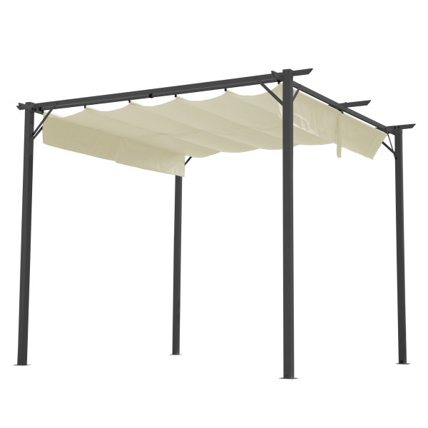 Pawilon ogrodowy Vigo 2,9 x 2,9 m ecru PATIO
