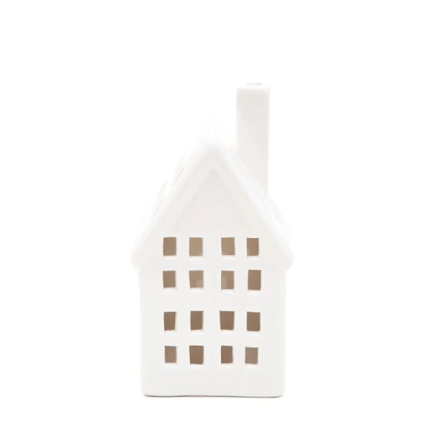 Lampion COZY HOME domek z ledem 7,6x5,8x14,8cm