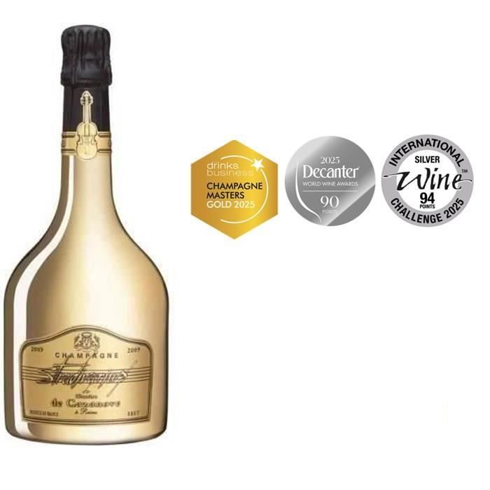 Charles de Cazanove Cuvée Stradivarius Gold 2009 Brut Champagne - 75 cl
