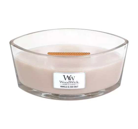 WoodWick Ellipse Candle świeca zapachowa Vanilla & Sea Salt 453,6g