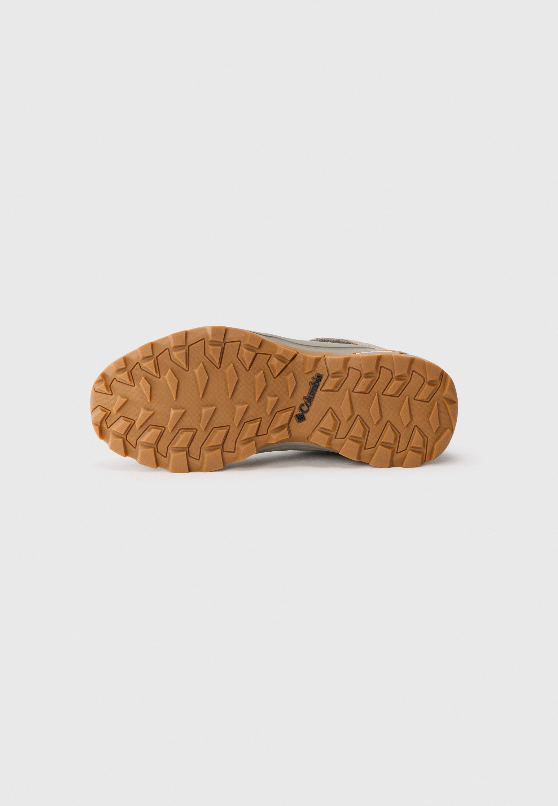 Columbia REDMOND IV - Scarpe da trekking - ghiaia/verde napa