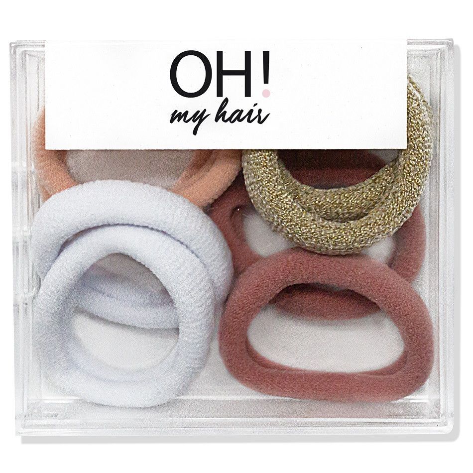 Oh My Hair Set od 10 osnovnih gumica za kosu u boji Dodaci za kosu