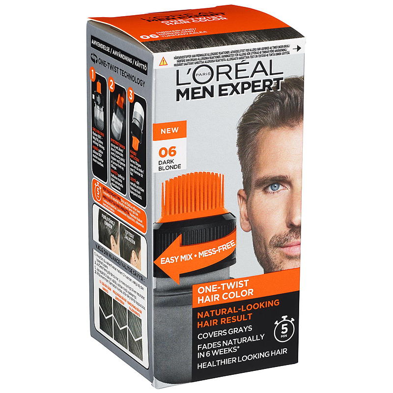 Loreal Men Expert Hårfarve Mørkebrun 06