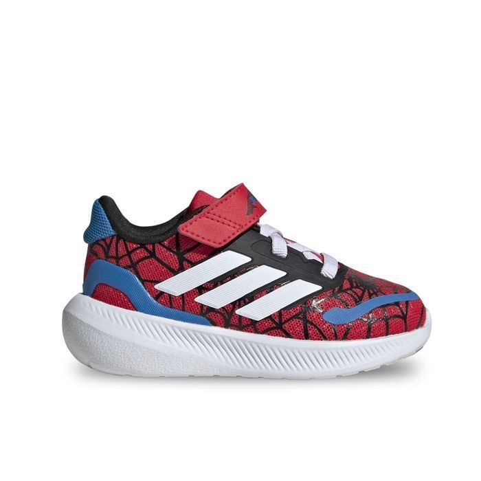 Zapatillas Adidas Runfalcon Spider-Man El I para bebés y niños pequeños, color rojo IH8758