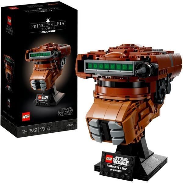Capacete da Princesa Leia LEGO® Star Wars™ (Boushh™) (75351)
