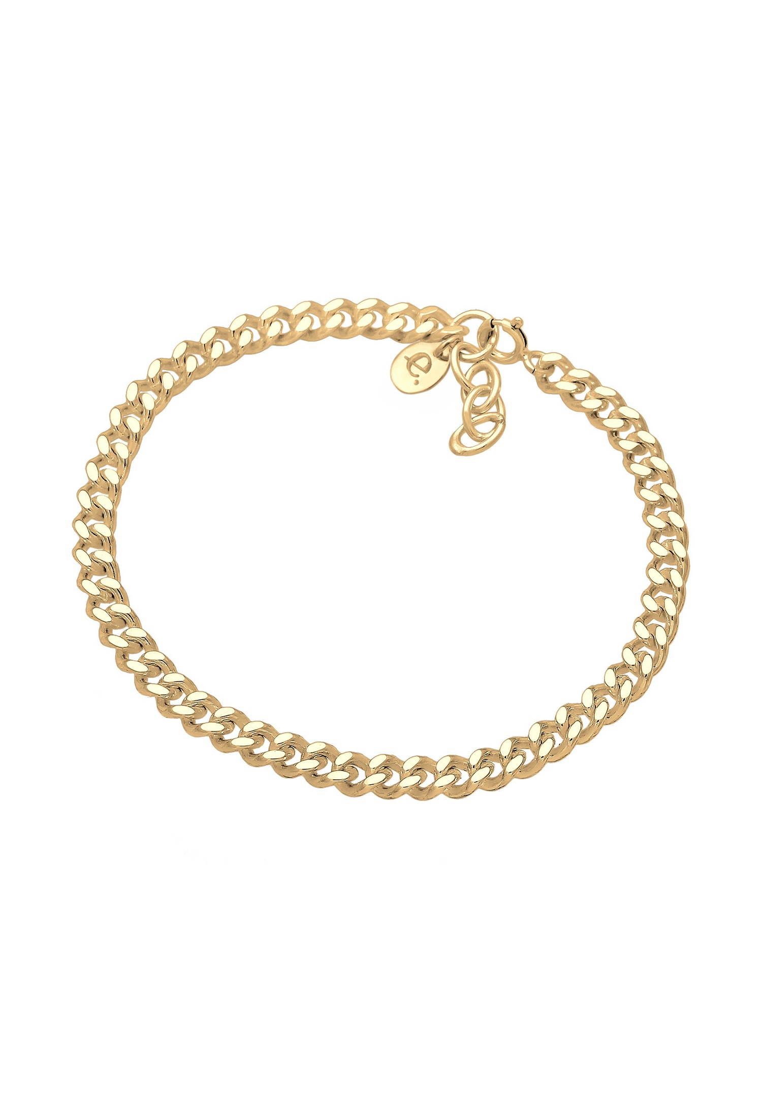 Elli PREMIUM Solide Base Bracelet Femme - (925/1000) Argent