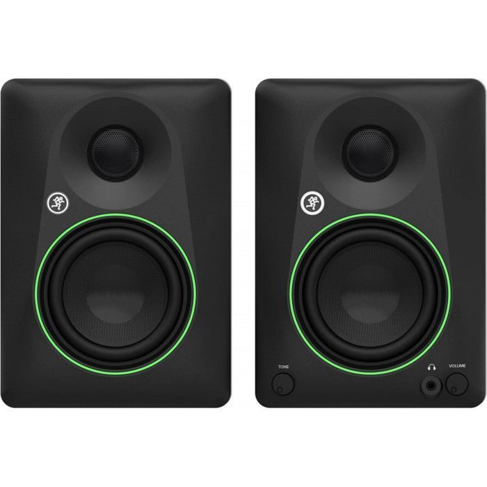 Mackie CR4.5 actieve studiomonitoren - TRS/RCA/mini-jack aansluitingen - Zwart