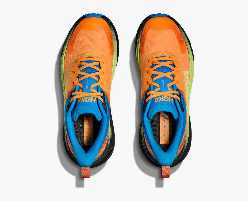HOKA Challenger 7 GORE-TEX Svart/Solar Flare