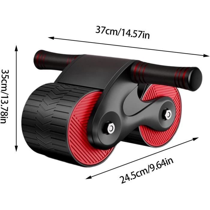 Abdominal Training Device - AB Roller - Self-Rebound Wheel - 4.13 inches - Fitness - For Adults