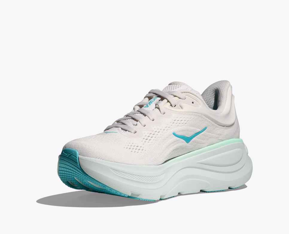 HOKA Bondi 9 Frost / Cielo Blue