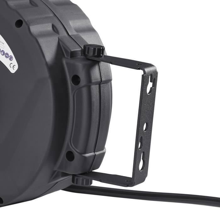AREBOS Rotación automática en la pared y rotación de 180°: ideal para garajes, jardines y oficinas.