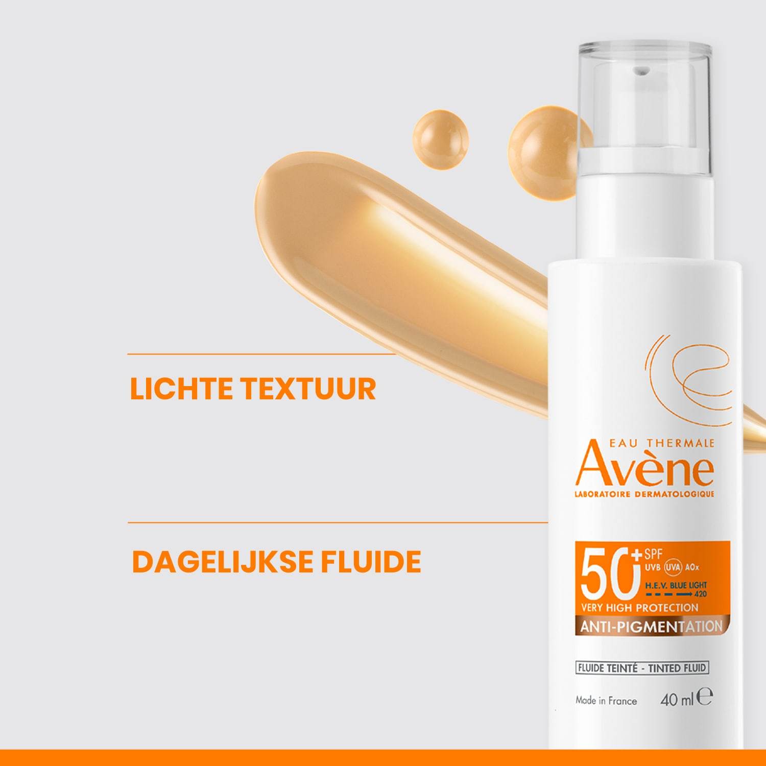 Avène Sun Spray Solaire Anti-Pigmentation obarvan fluid SPF 50+ - 40 ml