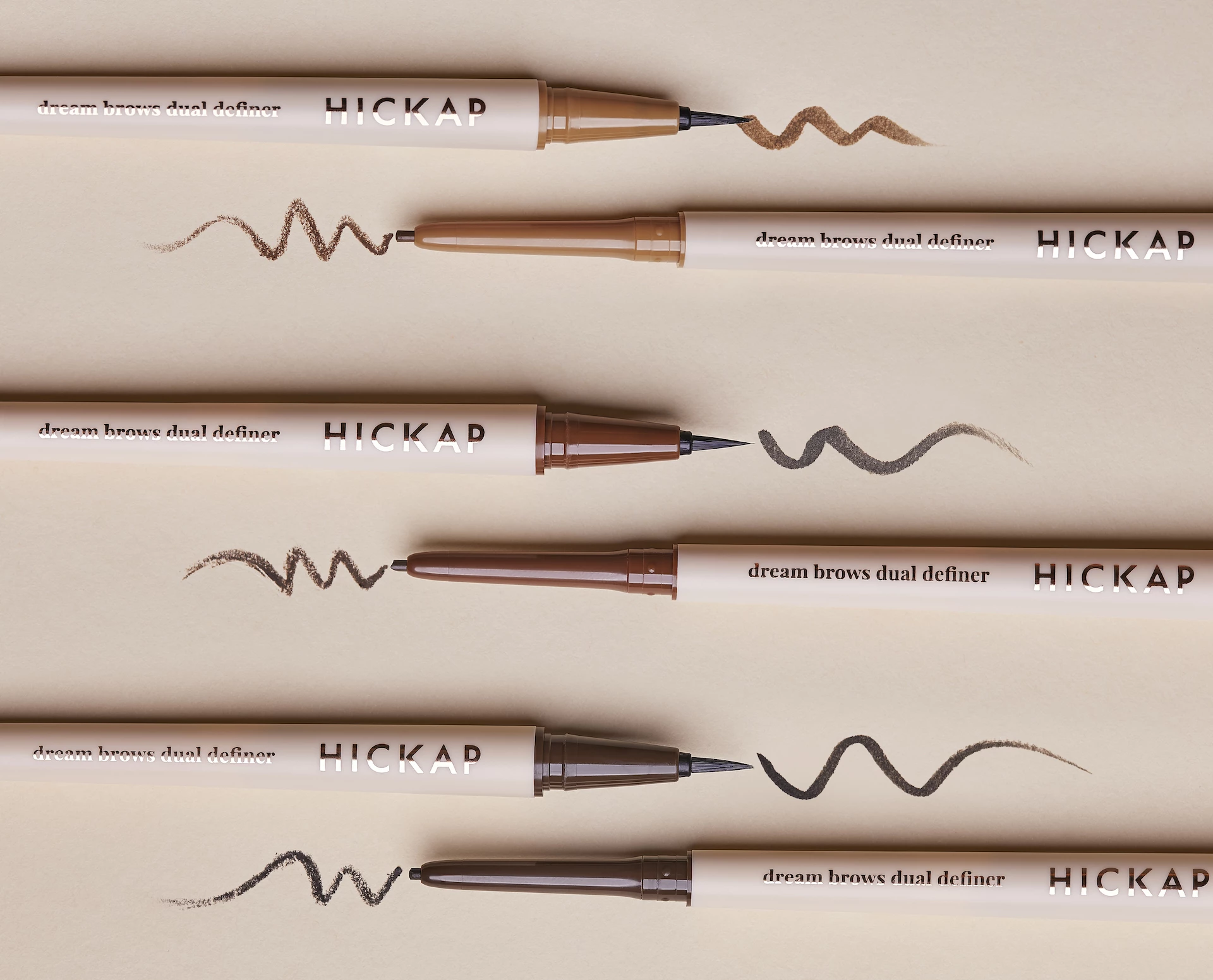 Dream Brows Dual Definer srednje smeđa - Hickap