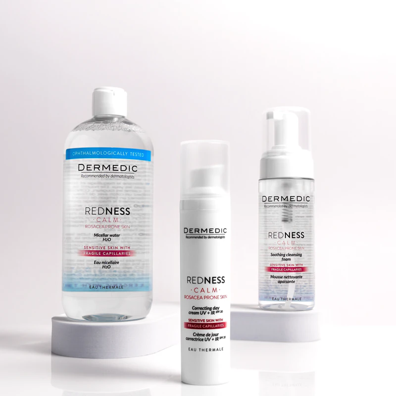 Dermedic Redness Calm upokojujúca čistiaca pena
