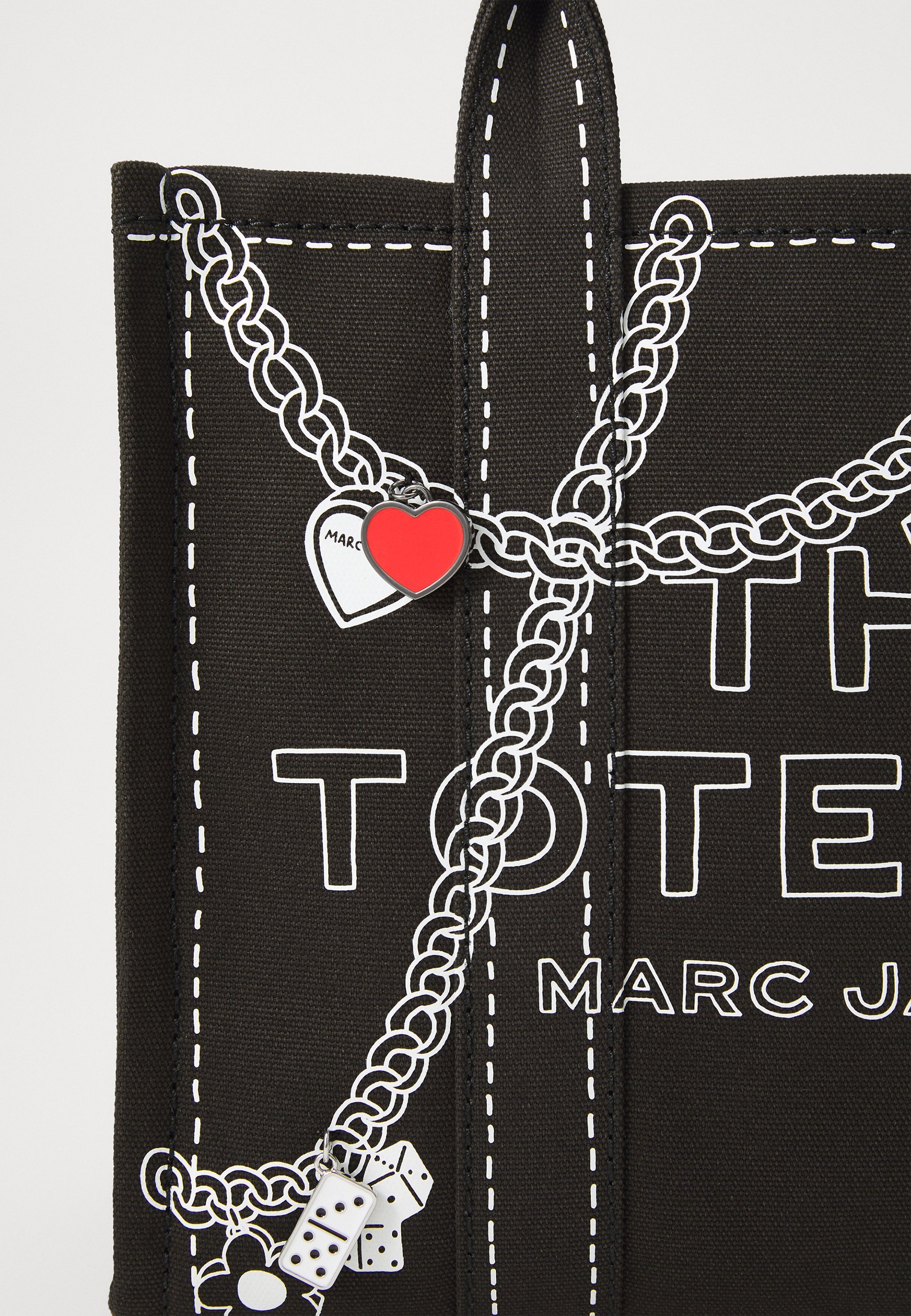 MARC JACOBS THE MEDIUM TOTE - Handtas - zwart