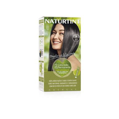 Naturtint Permanent Gel Hårfarge 1N Ebony Black 170 ml 170 ml