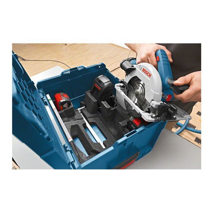 Bosch Professional GKS 18V-57 G Circular Saw with 165mm blade, without battery, in an Lboxx - 06016A2101