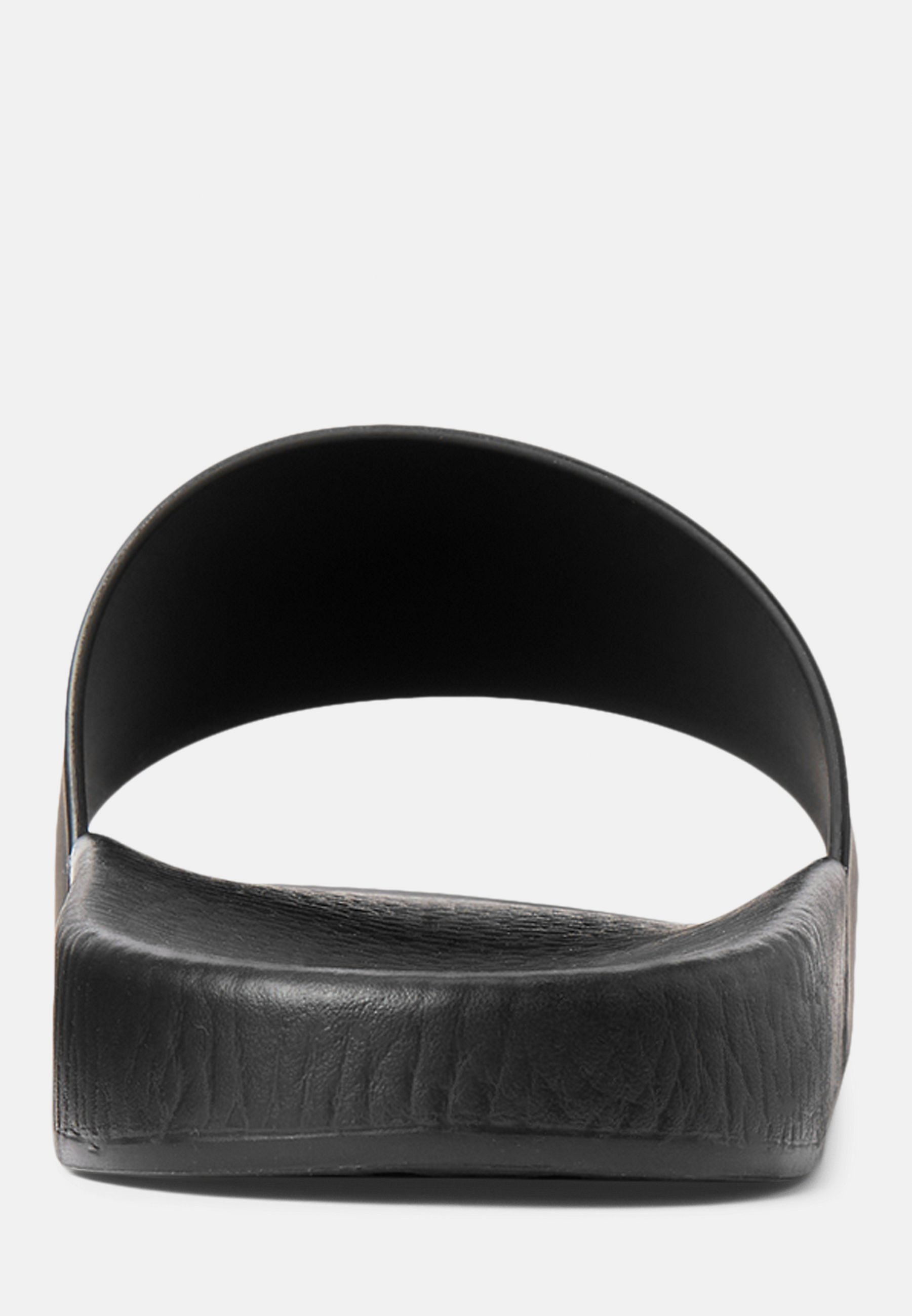 Polo Ralph Lauren SIGNATURE PONY SLIDE - Zwembadslippers - zwart