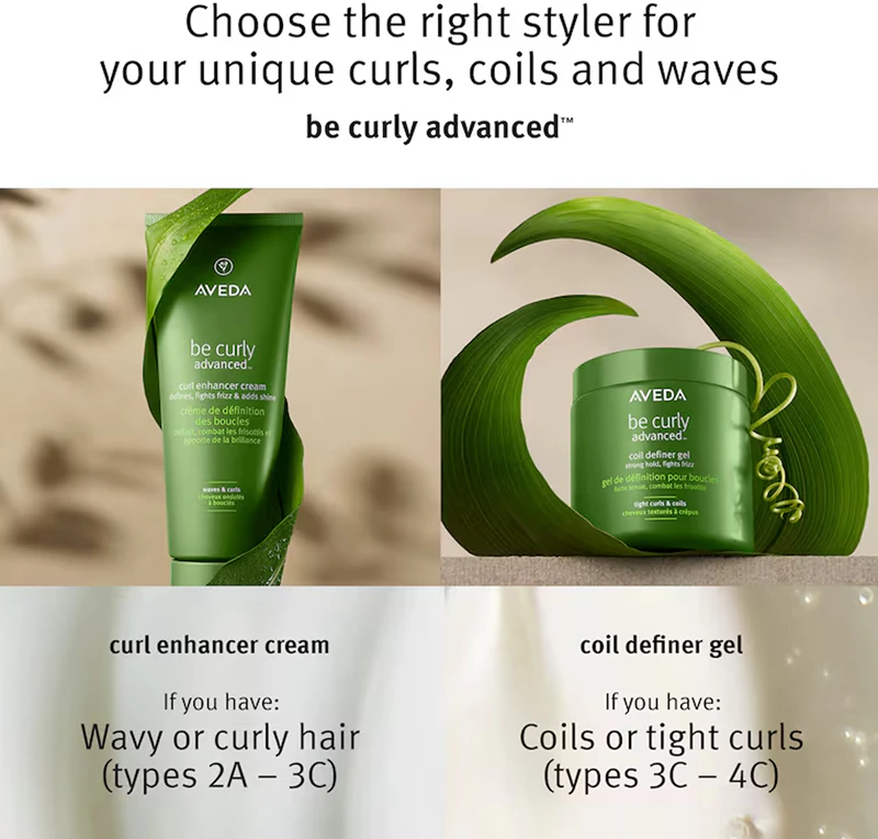 Stylingový gél Aveda Be Curly Advanced™ Coil Definer Gel pre kučeravé vlasy
