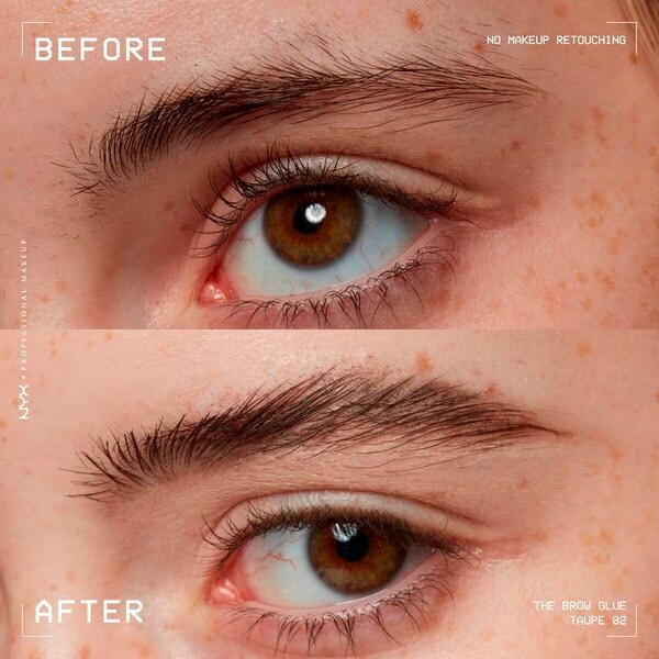 NYX Professional Makeup 01 Transparent The Brow Glue klijai, 5 g