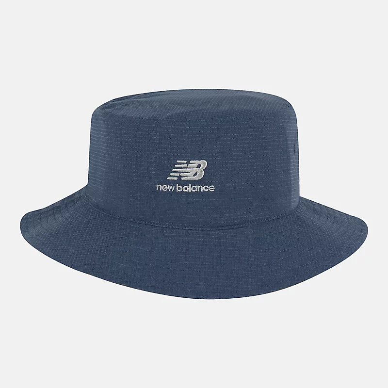 Kapelusz typu bøttehatt unisex, dwustronny – VINTAGE INDIGO