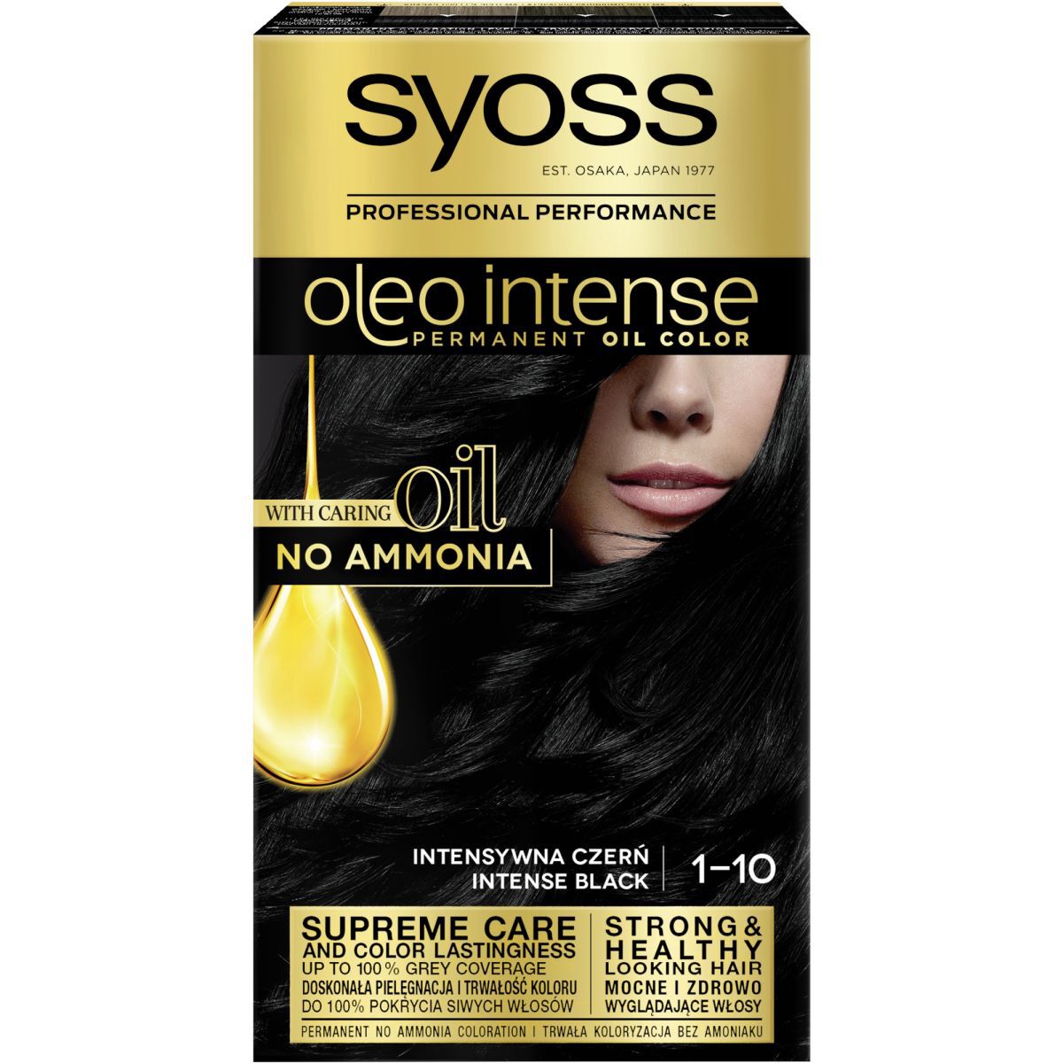 Syoss matu krāsa 7-10 dabīgi blonda Oleo Intense