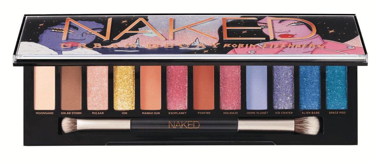 „Naked Robin Eisenberg“ akių šešėlių paletė Prabangūs akių šešėliai