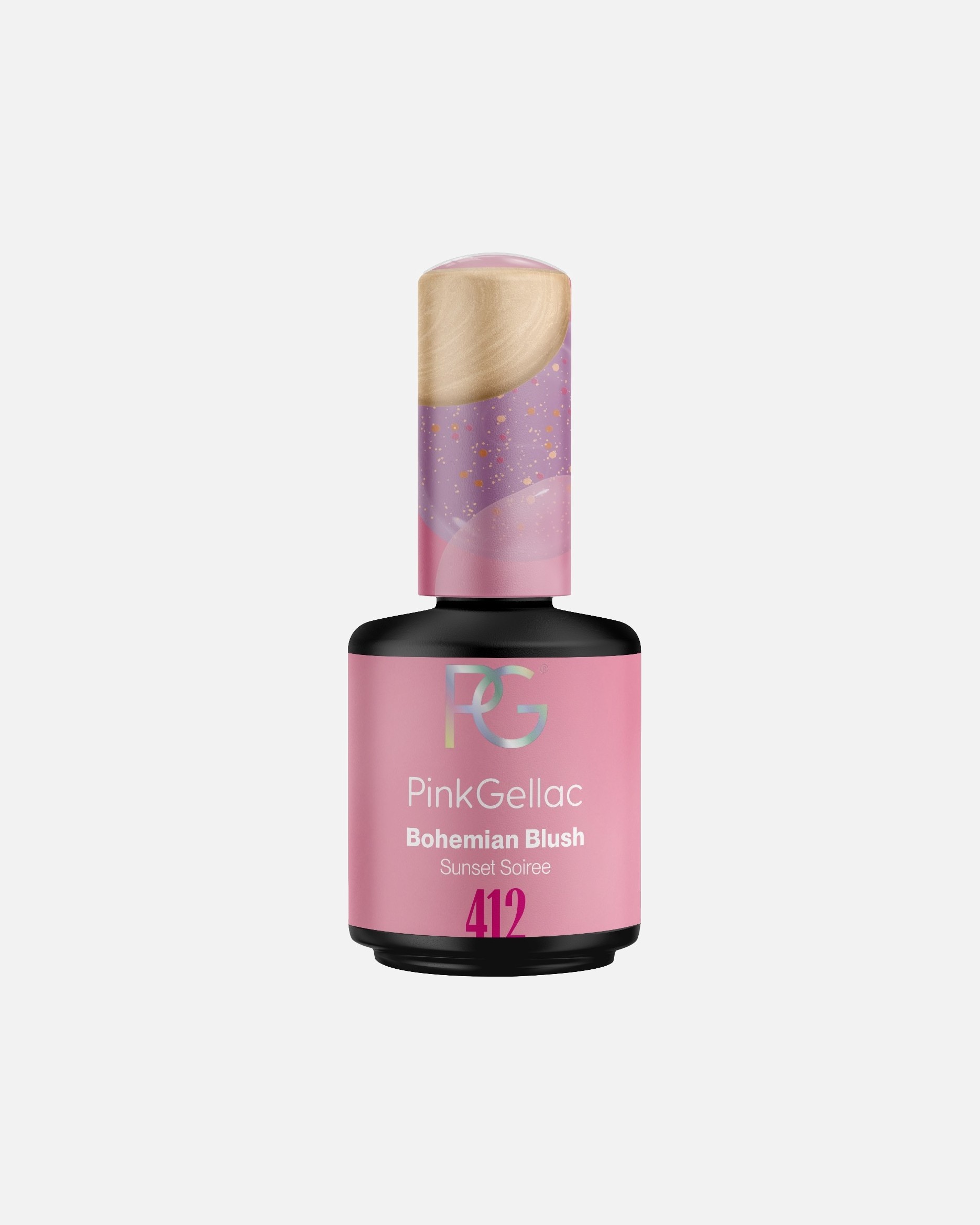 Pink Gellac UV Nail Polish Gelinis nagų lakas - 15ml