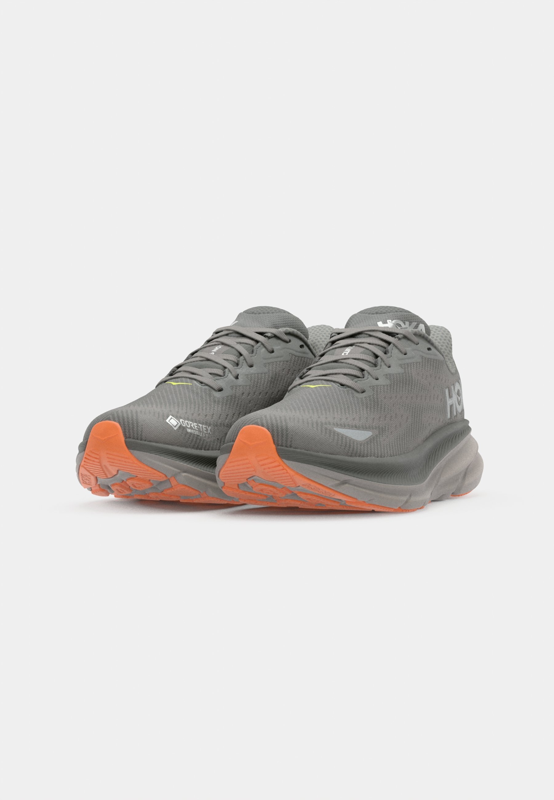 HOKA CLIFTON 9 GTX - Cestovne tenisice za trčanje - asfaltno siva/šljunčana