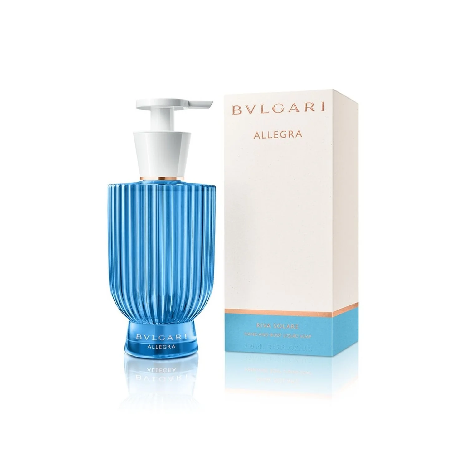 Bulgari Allegra Riva Solare Hand and Body Liquid Soap - Bagno e Doccia, Detergente Mani