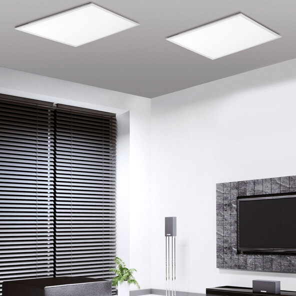 LOLAsmart Flat LED ceiling light, 45 x 45 cm