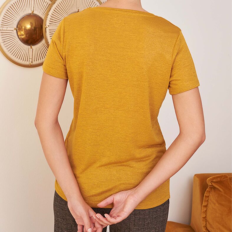 Tričko Femme Jaune