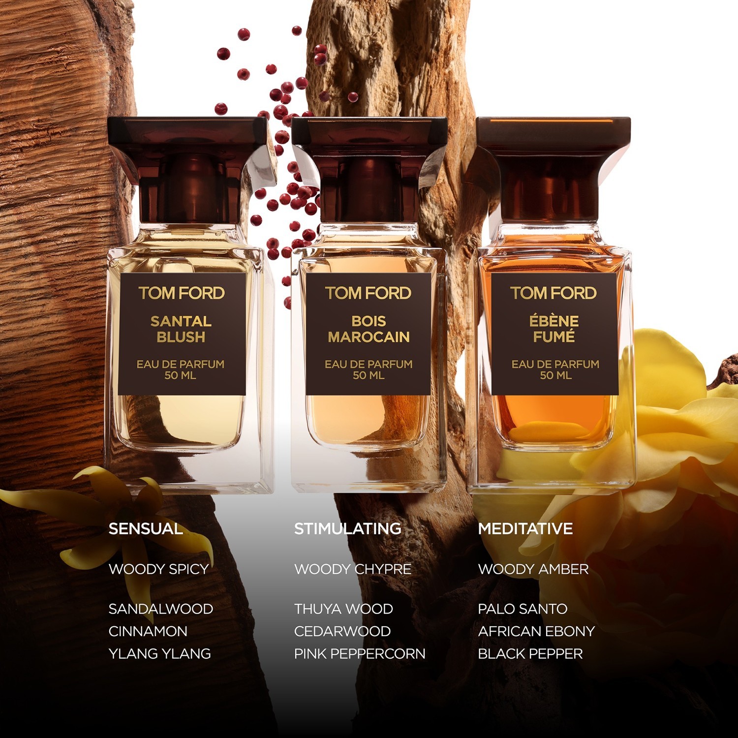 TOM FORD Private Blend vôňa Ebony Smoky Eau de Parfum - 10 ml