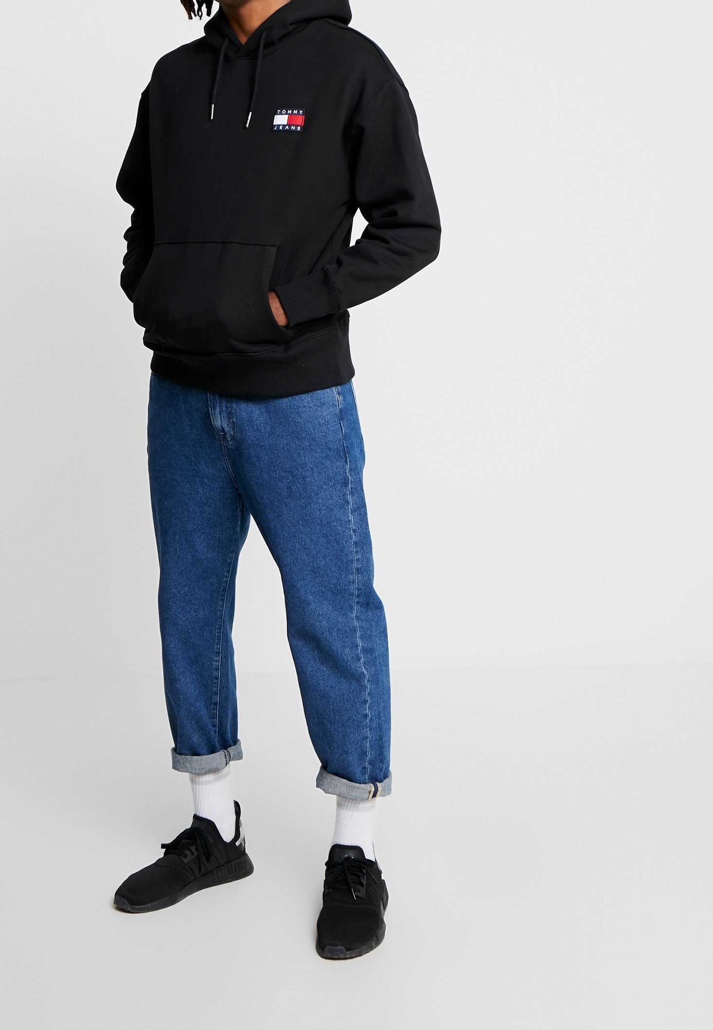 Sweat à capuche Tommy Jeans - noir