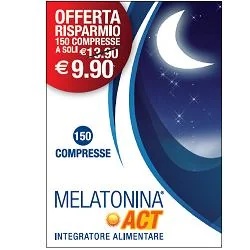 F&F Melatonin Act 150 Tabletten Nahrungsergänzungsmittel für besseren Schlaf