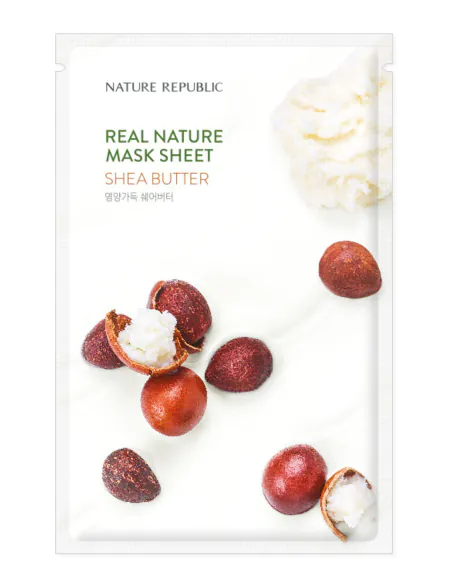 Nature Republic Real Nature Shea Butter Mask Sheet 23ml