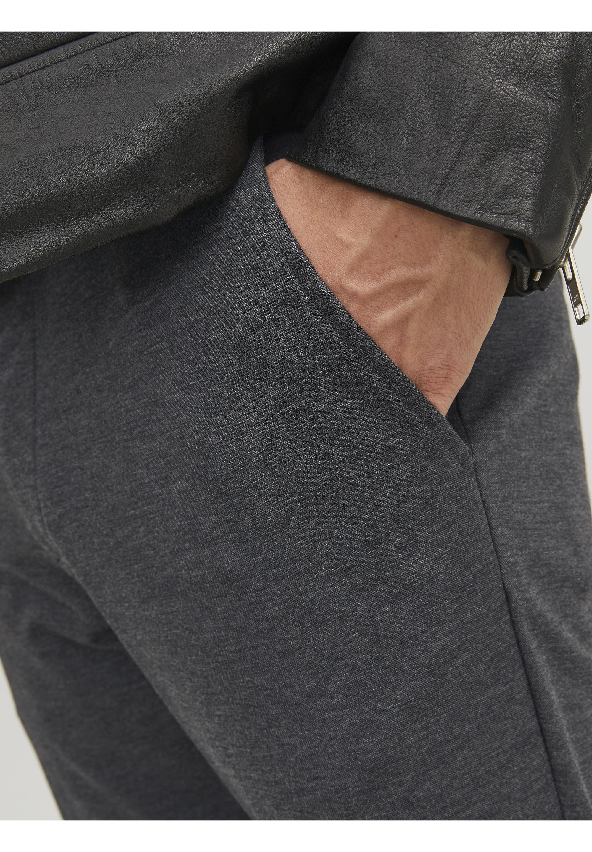 Chinos Jack & Jones - gris foncé moucheté