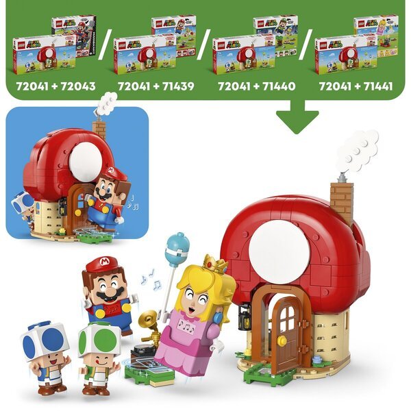 LEGO Super Mario 72041 Žabe Domača stran<br>