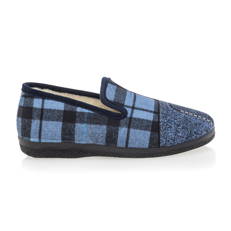 Men's Blue Slippers
