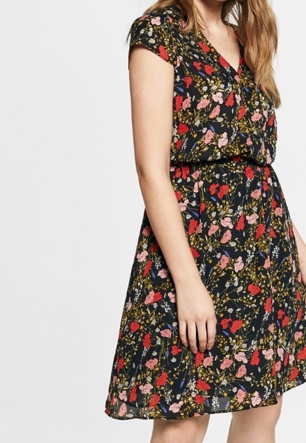 Robe Violeta de Mango Day - bleu roi