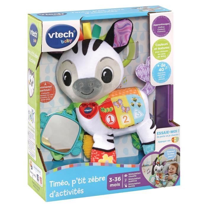 VTECH BABY - Timéo, kleine activiteitszebra